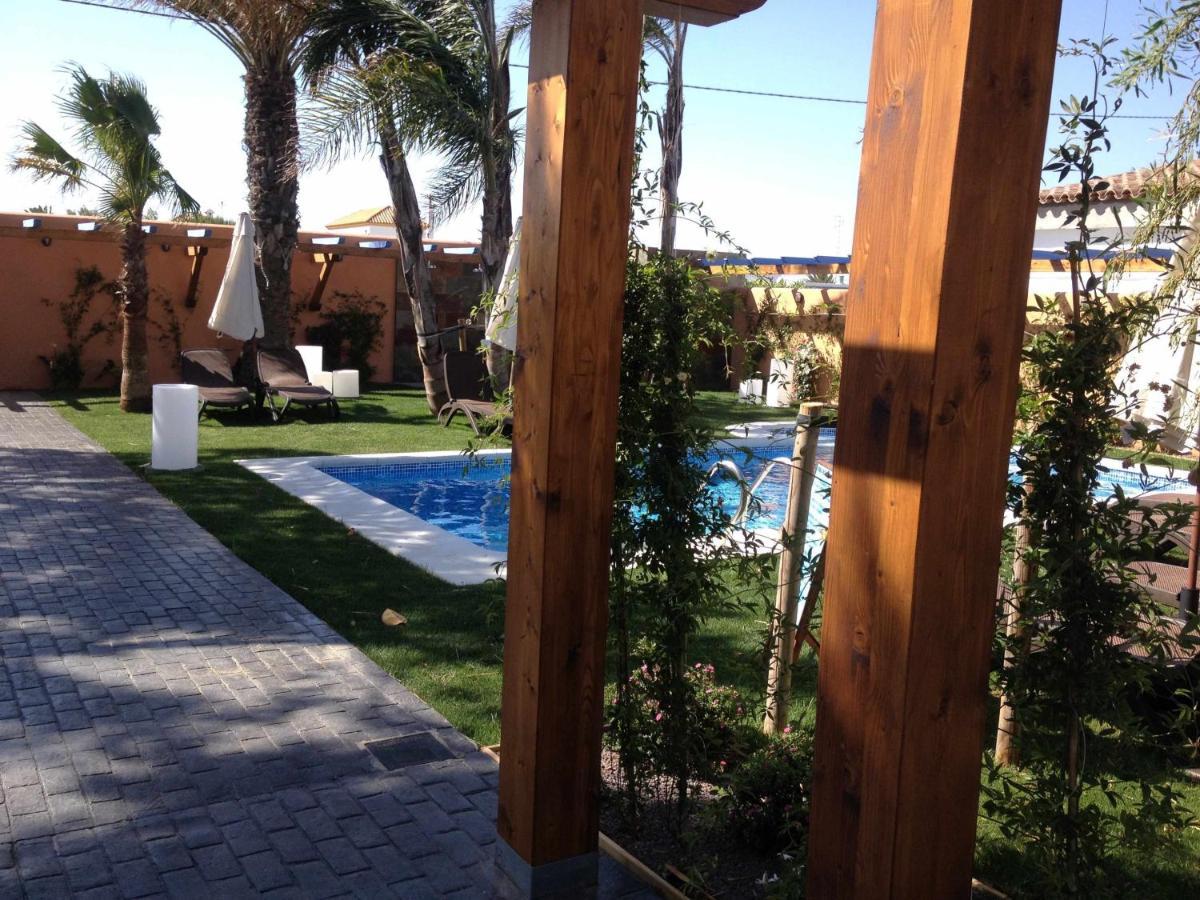 Casa con jardín privado para hasta 7 personas y piscina compartida Cádiz Exterior foto